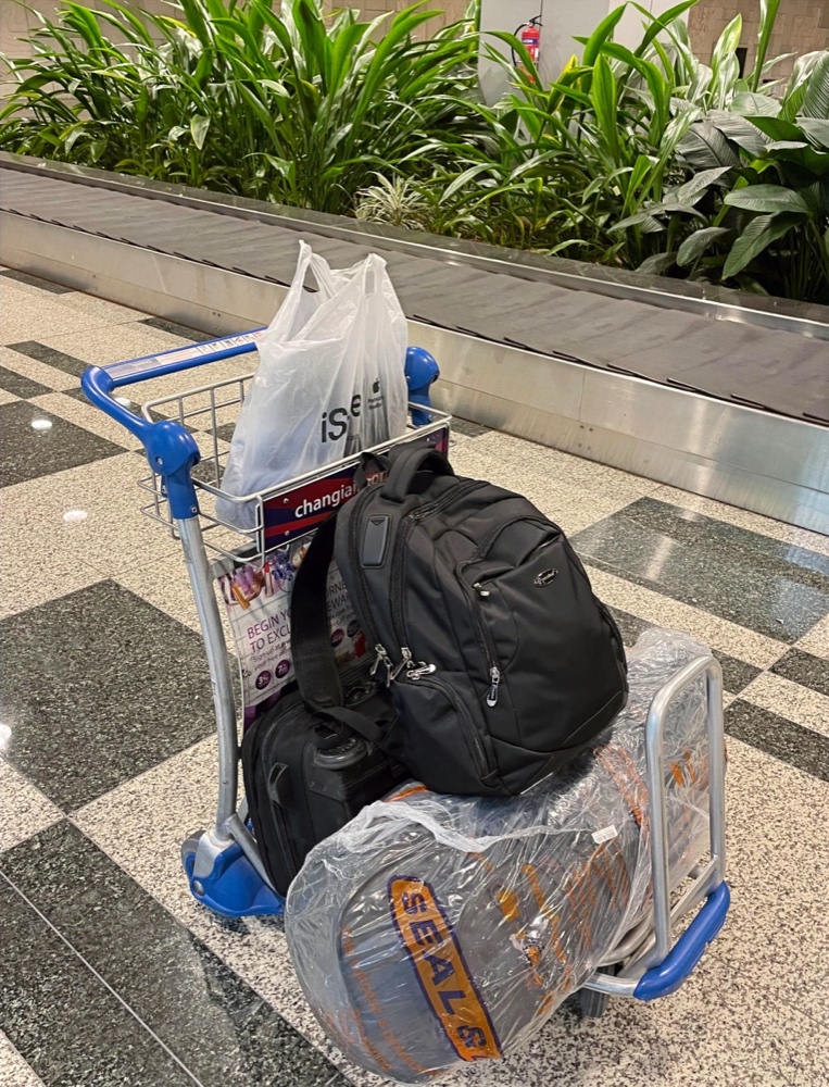 This got me through 26 countries (warm and cold, desert and ocean) over 8 months.